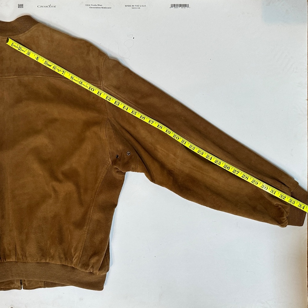 Golden Bear Suede Baseball Jacket - Men's medium - Picture 14 of 14